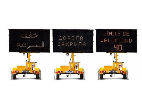 Iron/Aluminum Cabinet Dip LED Display with Steel Cabinet Front Rear Maintenance MBI 31.25 Pixel