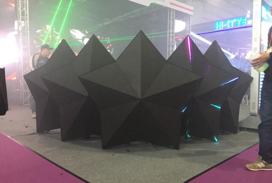 Conveniently Installed P4 Transparent LED Screen High-resolution Lightweight Design
