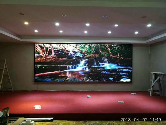 P4 Perimeter Indoor LED Display Screen High Refresh Customized