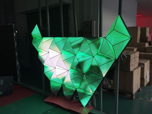 Customized P4 Indoor Led Display Screen Creative Magic Horn Shaped