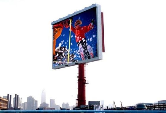 Die Casting Flexible Outdoor LED Display Screen Panel For Shop SMD2727