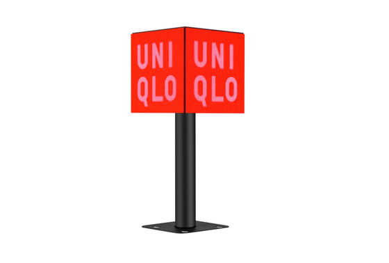 Customized Indoor 3D Dynamic LED Cube Display High Resolution