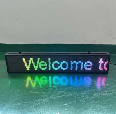 ODM Programmable Rear Window LED Car Display Sign High Brightness