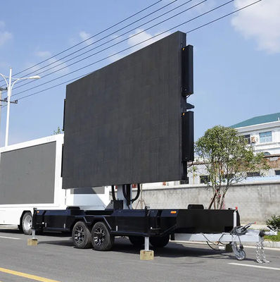 6500cd/m2 Car Window LED Display Screen P6 Waterproof Rating