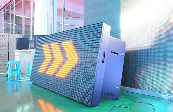 High Resolution RGB LED Display Wall Iron/Aluminum Structure For Front And Rear Maintenance