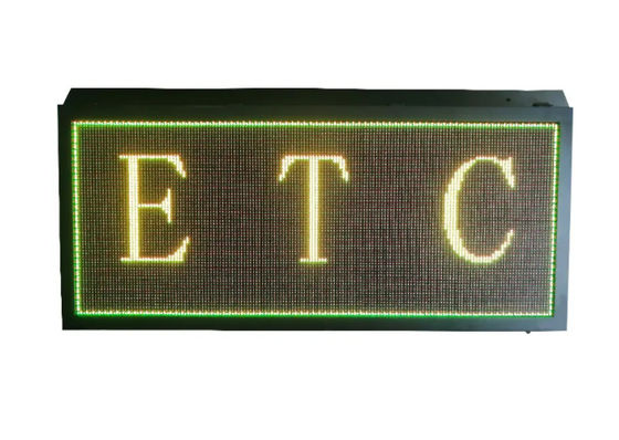HD Full Color RGB DIP LED Display 31.25 Pixel MBI IC For Picture And Video Advertising