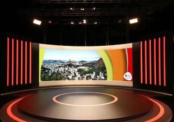 Brightness Kinglight LED Display Screen for Supermarket Wall Mounted Installation