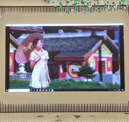 Wall Mounted Indoor Display Screen with Vivid Refresh Rate and Wide Viewing Angle