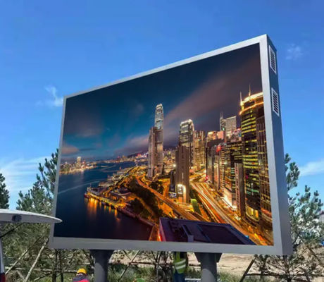 Mean Well Power Supply 3 In 1 SMD Video Wall Perimeter LED Display Die-casting Aluminum Cabinet