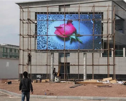 Die Casting Aluminum Cabinet LED Screen Display With 3 In 1 SMD for Fixed Advertising