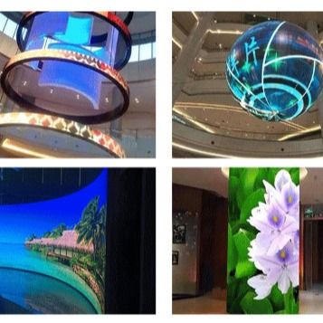 Wall Mounted P1.53 LED Module 1200CD Brightness for Front Service Video Wall Sign