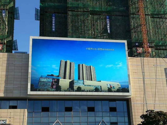 Lightweight 28kg Outdoor P4 LED Module for Fixed Install Advertising Screen