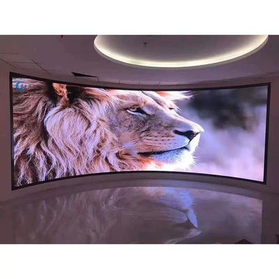 1200CD Brightness Bar Usage Indoor Curved LED Panel Display P2.5 Flexible LED Soft Module