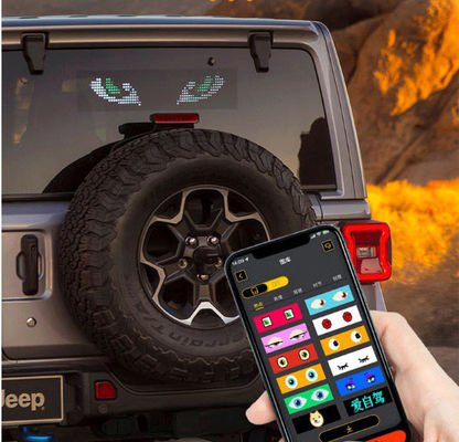 IP65 Flexible LED Car Display Screen For Full Color Advertising P10 P8 P5 P4 P3 P2.5