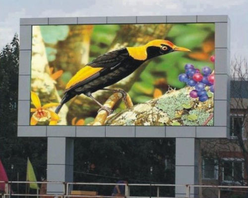 Die-casting Aluminum P6 LED Video Display for High Brightness Rooftop Advertising