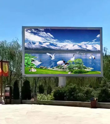 Outdoor P10 Advertising LED Screen Full HD Video SMD 2727 LED Wall Display