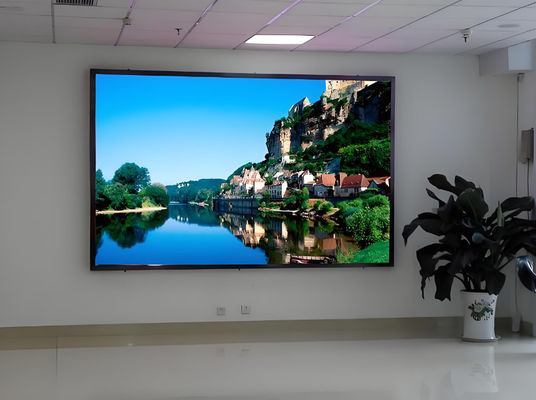 Indoor Ultra Thin P3 LED Panel with Wall Mounted Installation and 1200CD Brightness