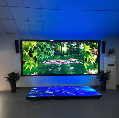 SMD P10 Indoor Fixed LED Video Panel Display with 3840 High Brush Refresh and 1200CD Brightness