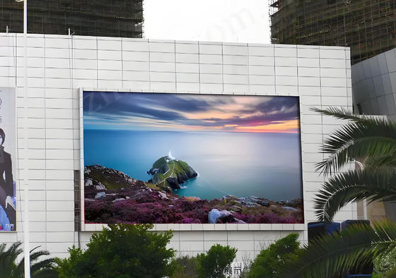 Outdoor P4 LED Full Color Display Module with Die-casting Aluminum Cabinet 960MM*960MM