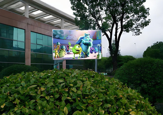 Outdoor P4 LED Full Color Display Module with Die-casting Aluminum Cabinet 960MM*960MM