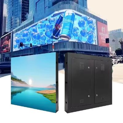 Full Color Outdoor LED Display Screen 100000hours Life Span to Maximize Advertising Impact