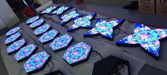 SMD 3mm Pixel P3 Curved LED Screen for Commercial Advertising Display
