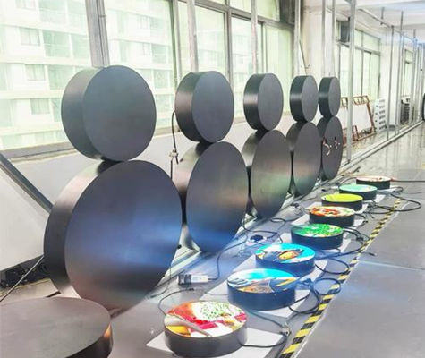 P2.5 Flexible LED Irregular Shape Art Design Display Screen with Multiple Specifications