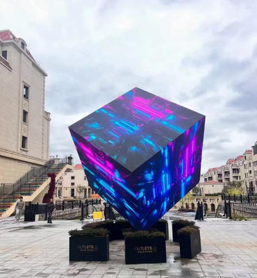 Large Grid LED Screen Art Display with Colorful Exhibition Display USB Power Supply