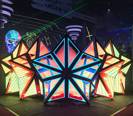 Building Decoration Made Easy P4 LED Display Screen and Micro USB Interface